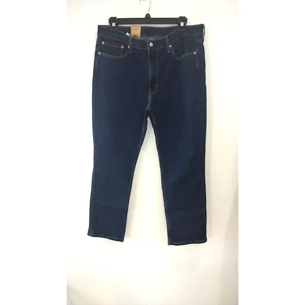Levi’s 514 Straight Fit Dark Wash Jeans Men’s Size 38x30 Denim Pants